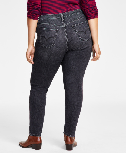Levi's Women's 311 Mid Rise Shaping Skinny Jeans - Bloom Black