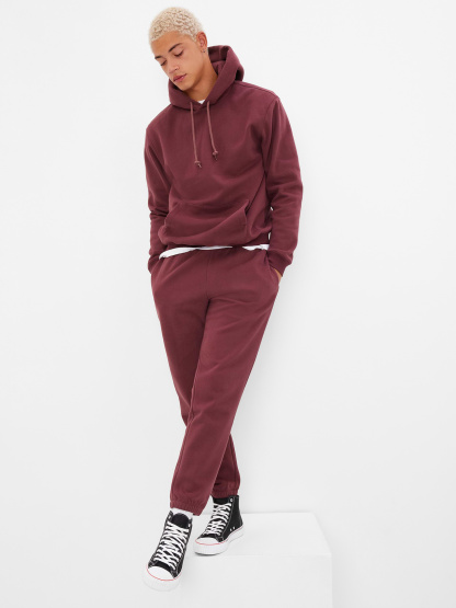Adult VintageSoft Classic Joggers - dark maroon