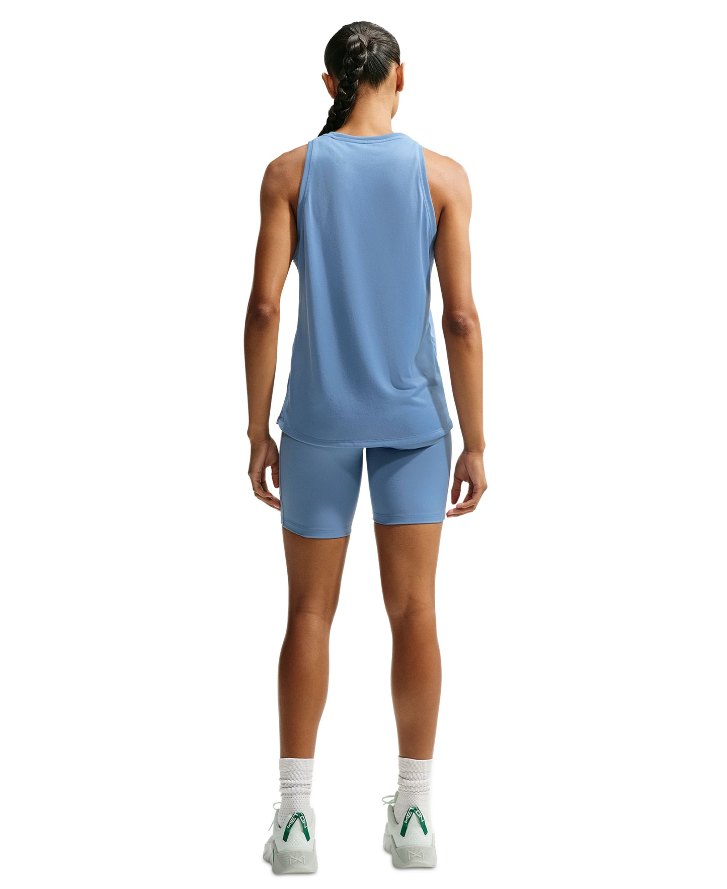 Nike Women's Dri-FIT Training Tank Top - Work Blue/white