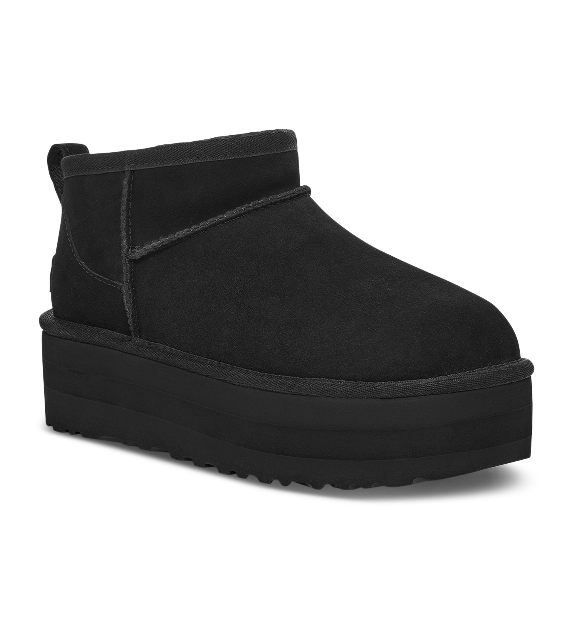 UGG® Women's Classic Ultra Mini Platform Booties - Black