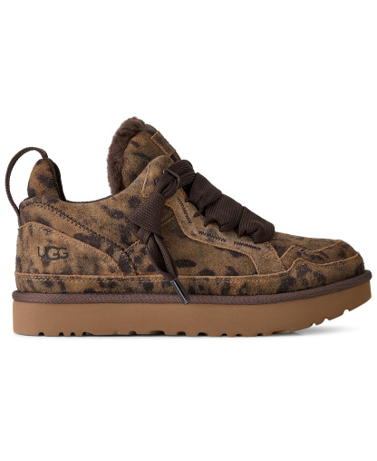 UGG® Women's Lowmel Lace-Up Sneaker Booties - Chestnut Spotted