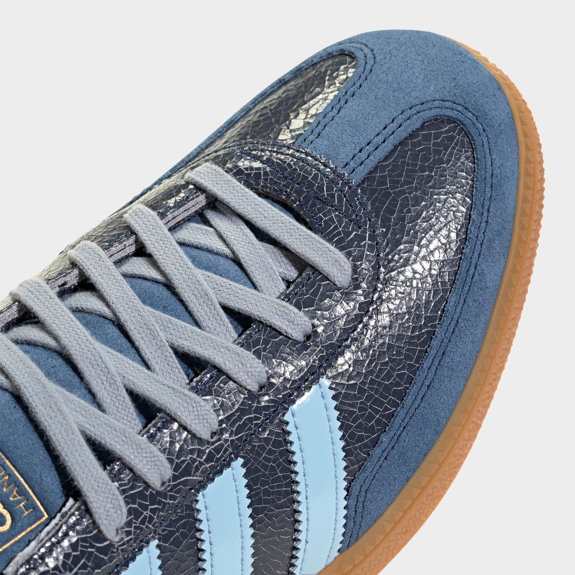 Men's adidas Originals Handball Spezial Casual Shoes - Part 3 - Night Indigo/Clear Sky/Gum - Detail shot