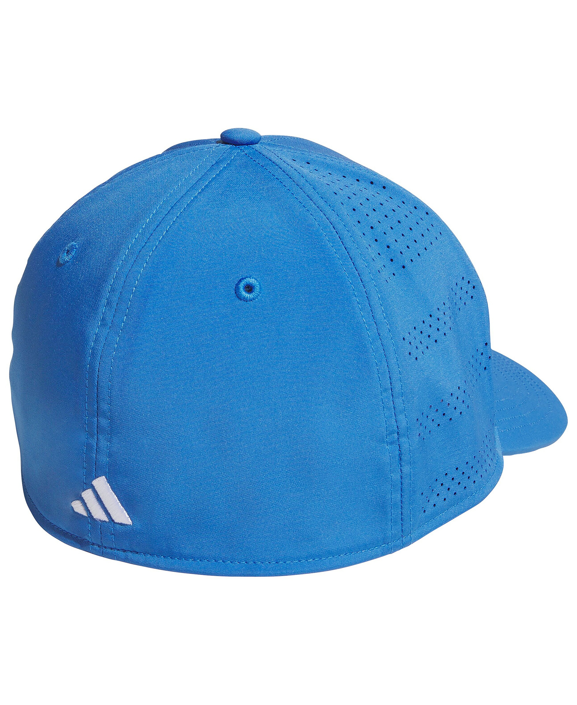 adidas Men's Game Day Stretch-Fit Hat - Medium Blue