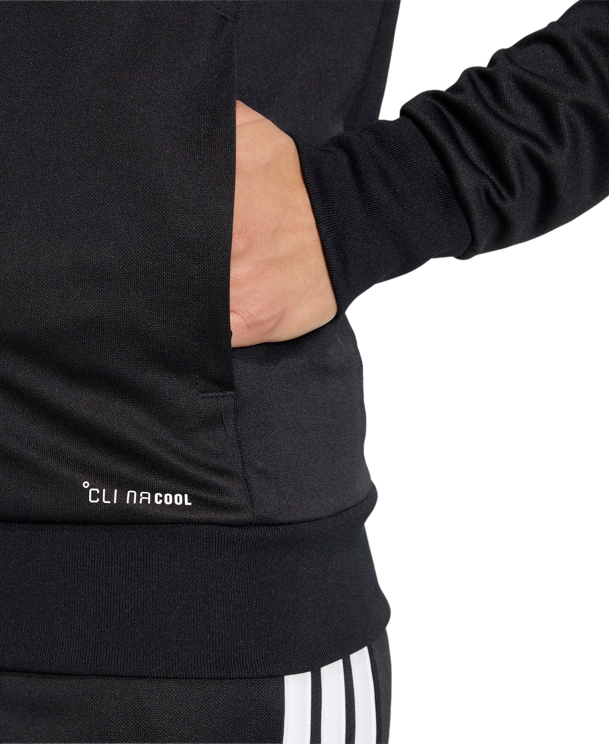 adidas Women's Tiro 26 Quarter-Zip Jacket - Black/white