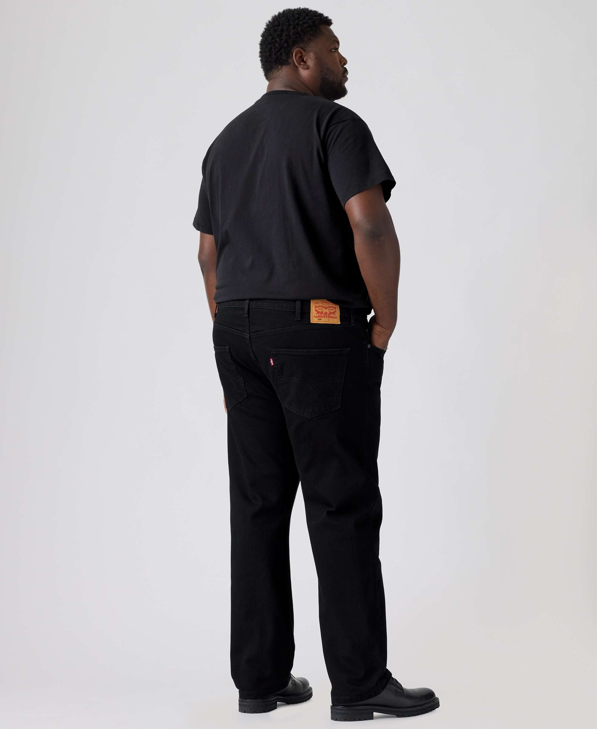 Levi's Levis Mens Big & Tall 506 Comfort Jean - Black
