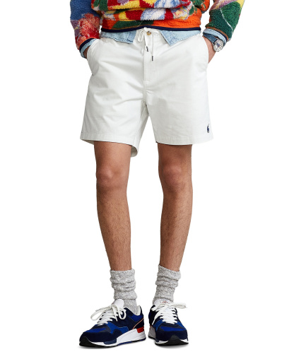 Polo Ralph Lauren Men's 6-Inch Polo Prepster Stretch Chino Shorts - Deckwash White