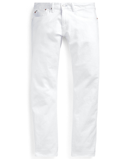 Polo Ralph Lauren Men's Hampton Relaxed Straight Jeans - Hudson White