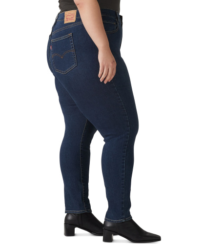 Levi's Trendy Plus Size 721 High-Rise Skinny Jeans - Eternal Indigo Dark Tint