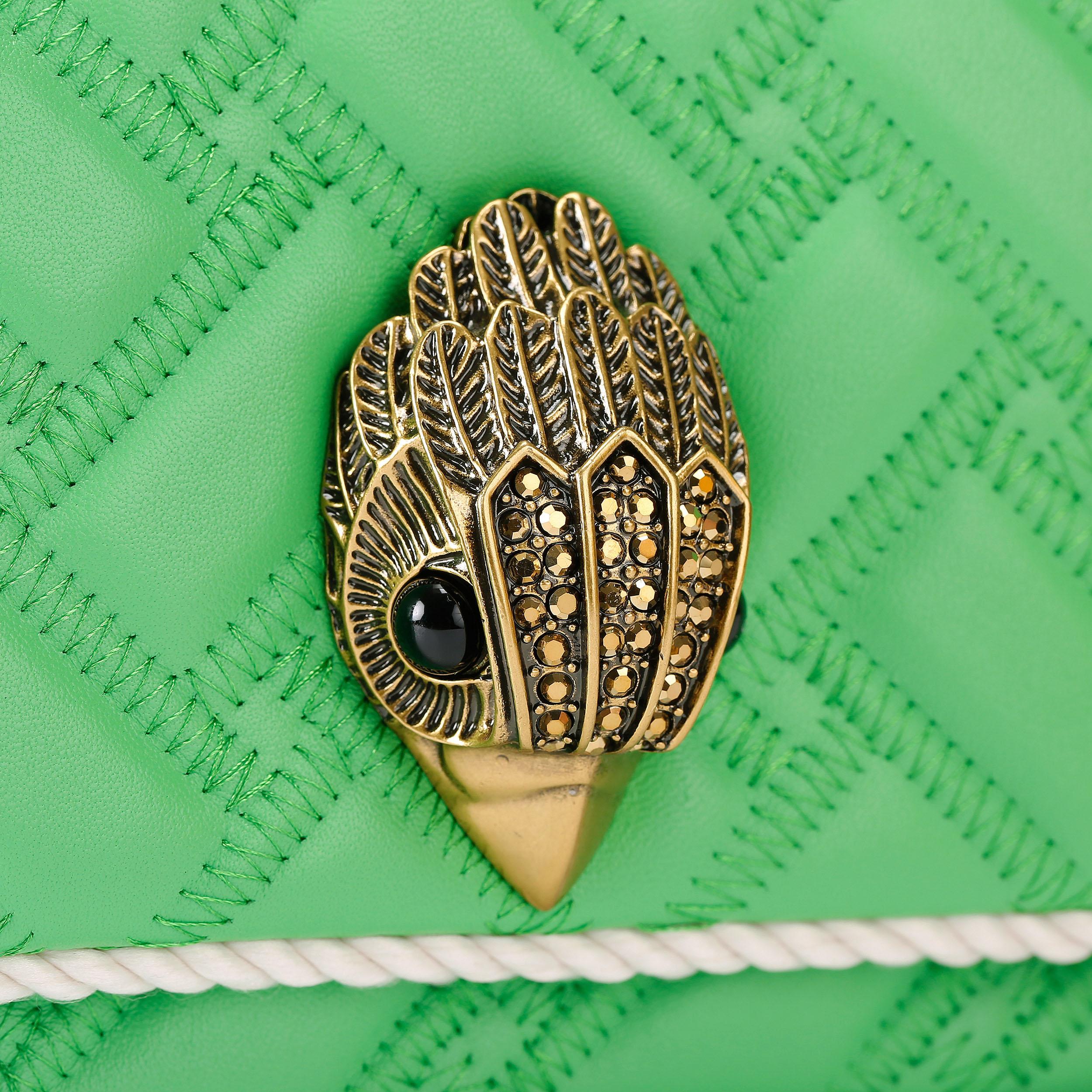 Kurt Geiger London Kurt's Cabana Mini Kensington Bag - Green - view 5