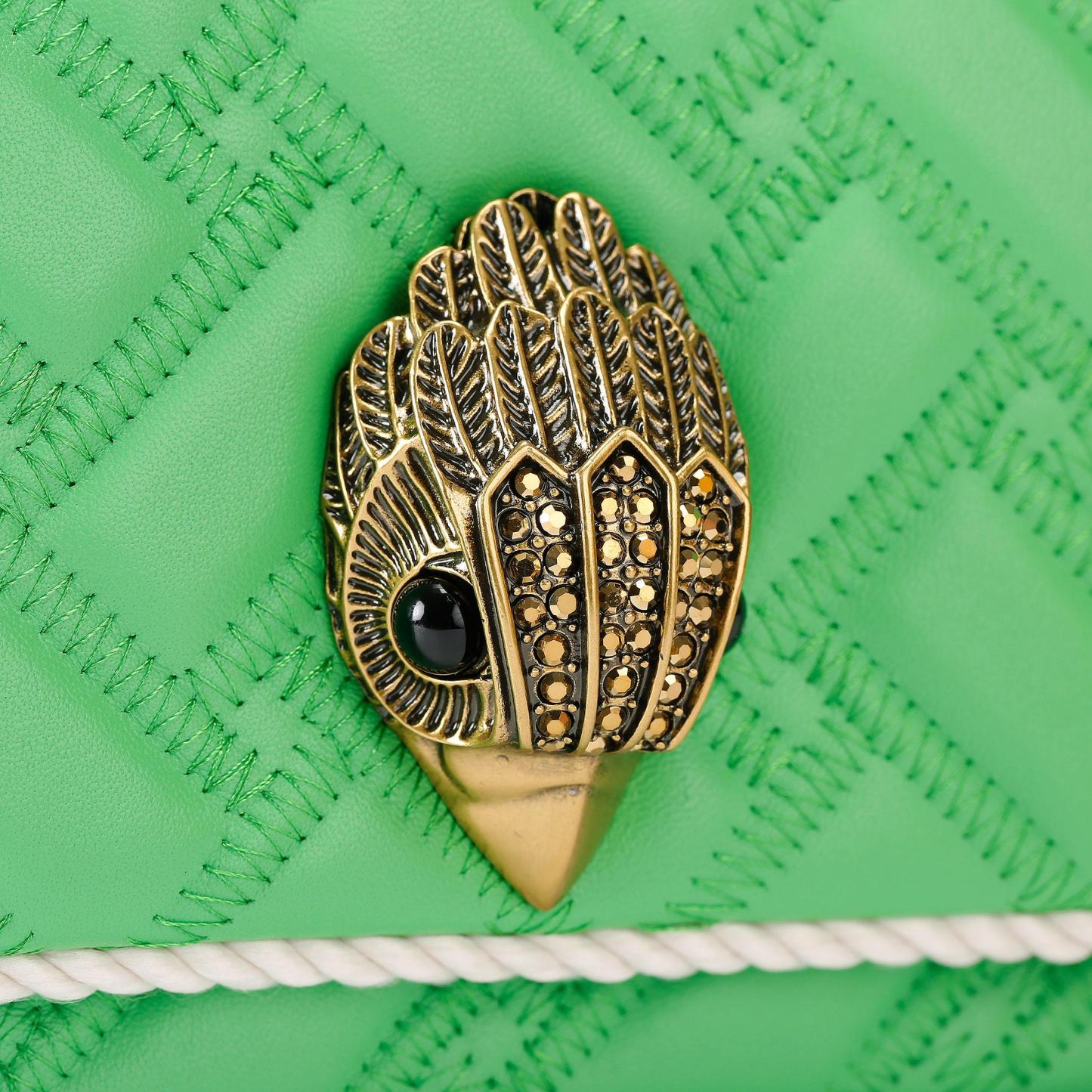 Kurt Geiger London Kurt's Cabana Mini Kensington Bag - Green - view 5