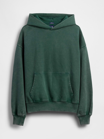 Adult Heavyweight Oversized Hoodie - tropic green