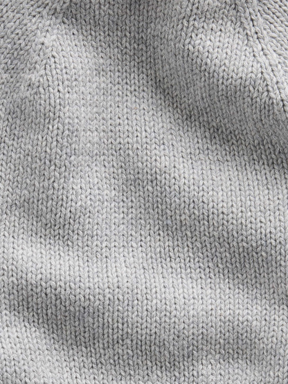 100% Cotton Beanie - Grey