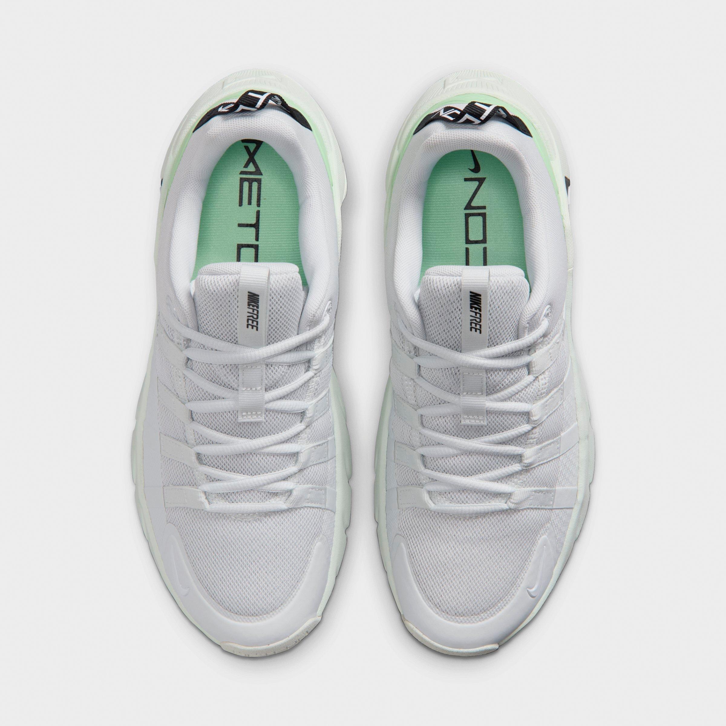 Women’s Nithtke Free Metcon 7 Training Shoes - Part 2 - Off White/Cucumber Calm/Barely Green/White - Top view