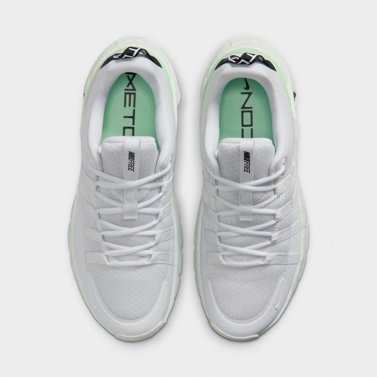 Women’s Nithtke Free Metcon 7 Training Shoes - Part 2 - Off White/Cucumber Calm/Barely Green/White - Top view