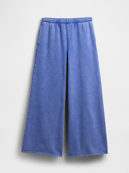 VintageSoft Baggy Sweatpants - Mosaic blue