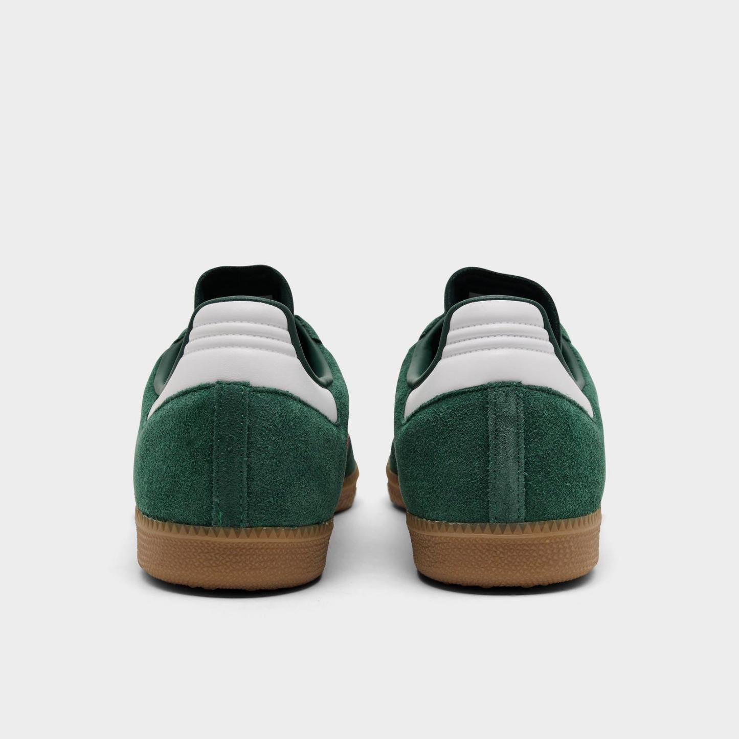 Men's adidas Originals Samba OG FIFA World Cup 2026 Portugal Casual Shoes - Team Dark Green/Better Scarlet/Gum - view 4