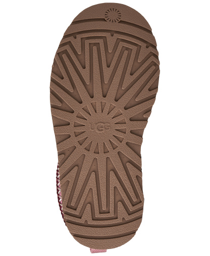 UGG® Kids Tazz Slip-On Clog Slippers - Dusty Orchid
