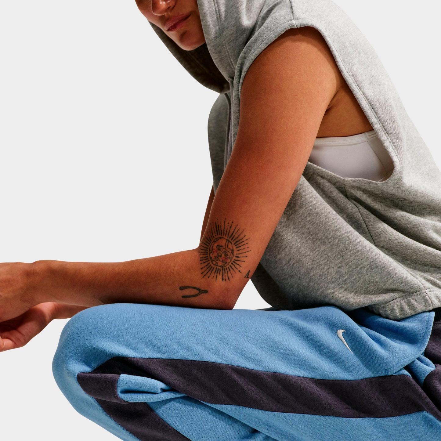 Women's Nithtke Studio Fleece Medium-Weight Mid-Rise Jogger Pants - Work Blue/Gridiron/Sail
