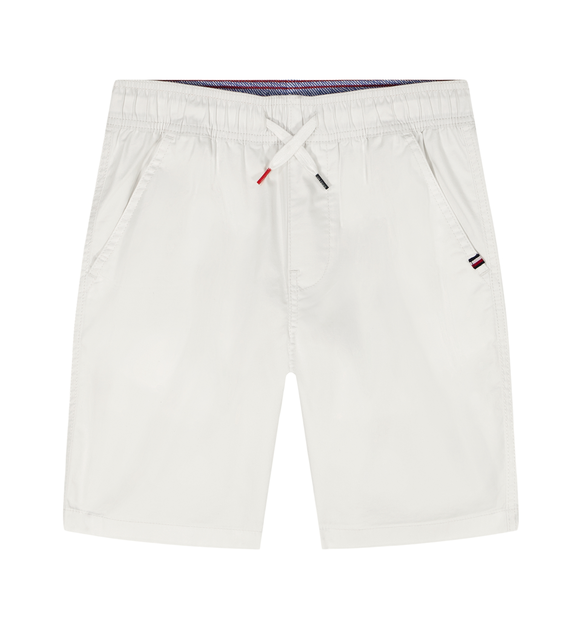Tommy Hilfiger Boys' 8-20 Core Essentials Pull-On Shorts - White