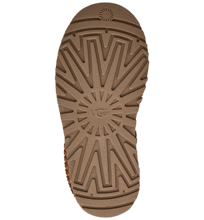 UGG® Kids Tazz Shiny Dots Slip-On Slippers - Chestnut