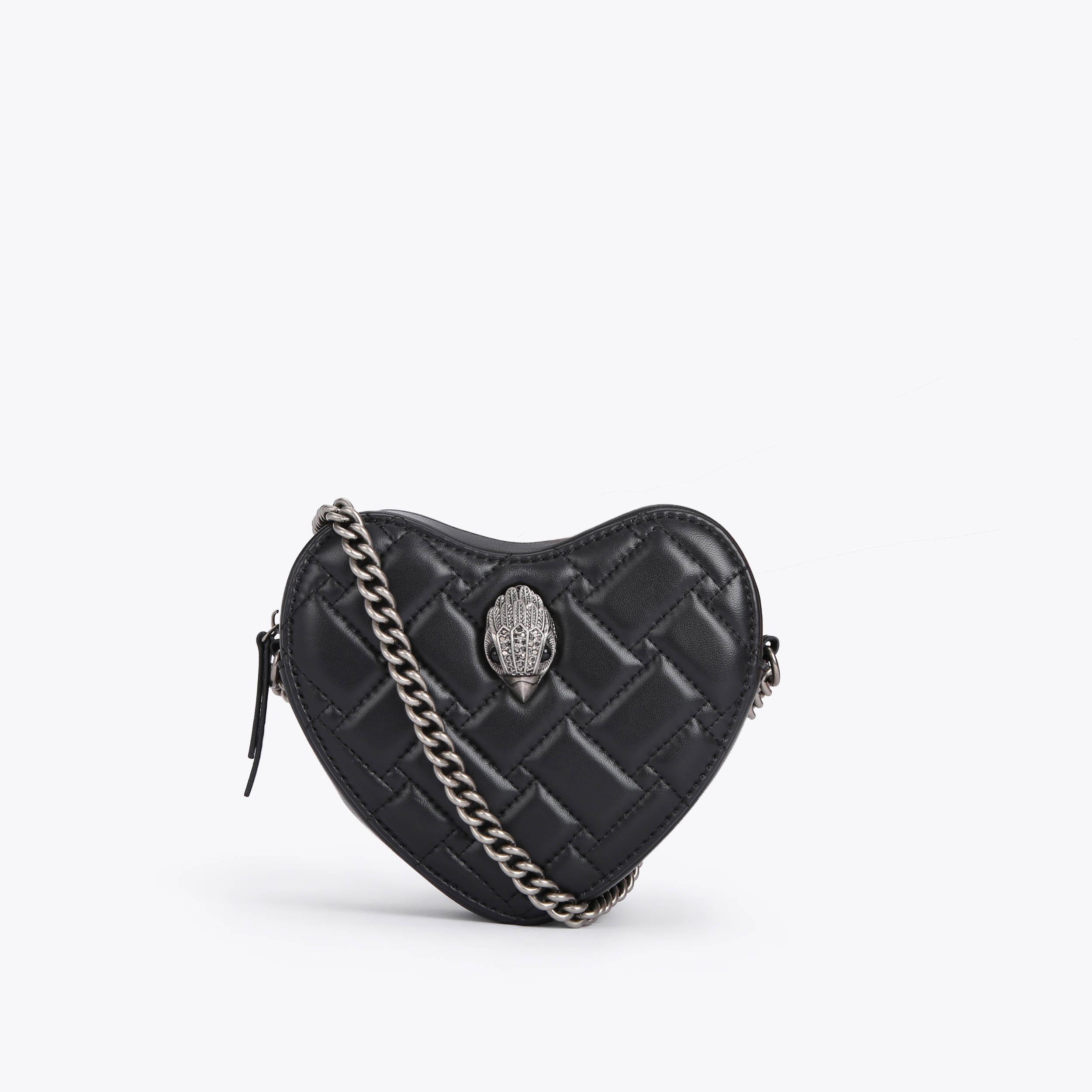 Kurt Geiger London Kensington Heart Bag - Black