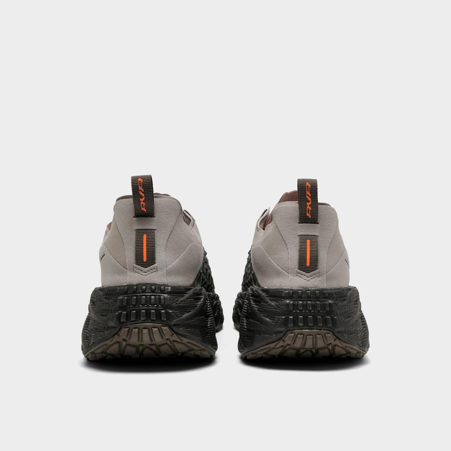 Men's Nithtke Ava Edge Casual Shoes - College Grey/Dark Smoke Grey/Total Orange/Black - Back view