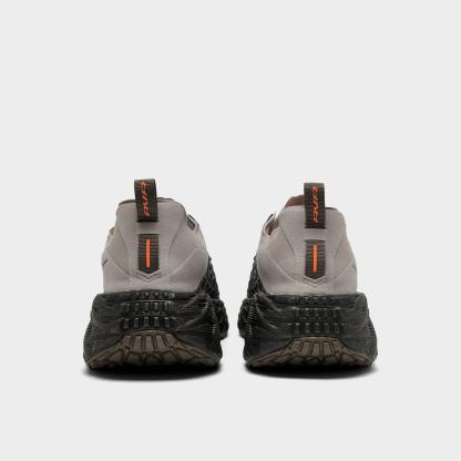 Men's Nithtke Ava Edge Casual Shoes - College Grey/Dark Smoke Grey/Total Orange/Black - Back view