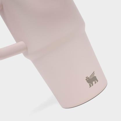Stanley Quencher ProTour Flip Straw Tumbler (20 oz) - Rose Quartz