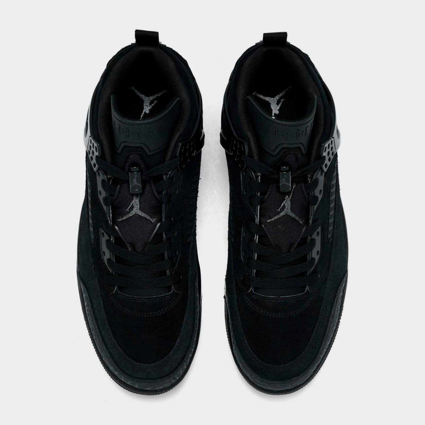 Men's Jordan Spizike Low Casual Shoes - Black/Black/Anthracite - view 5