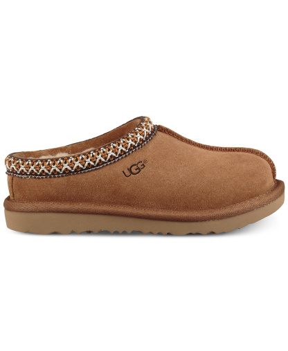 UGG® Kids Tasman II Clog Round Toe Slippers - Chestnut