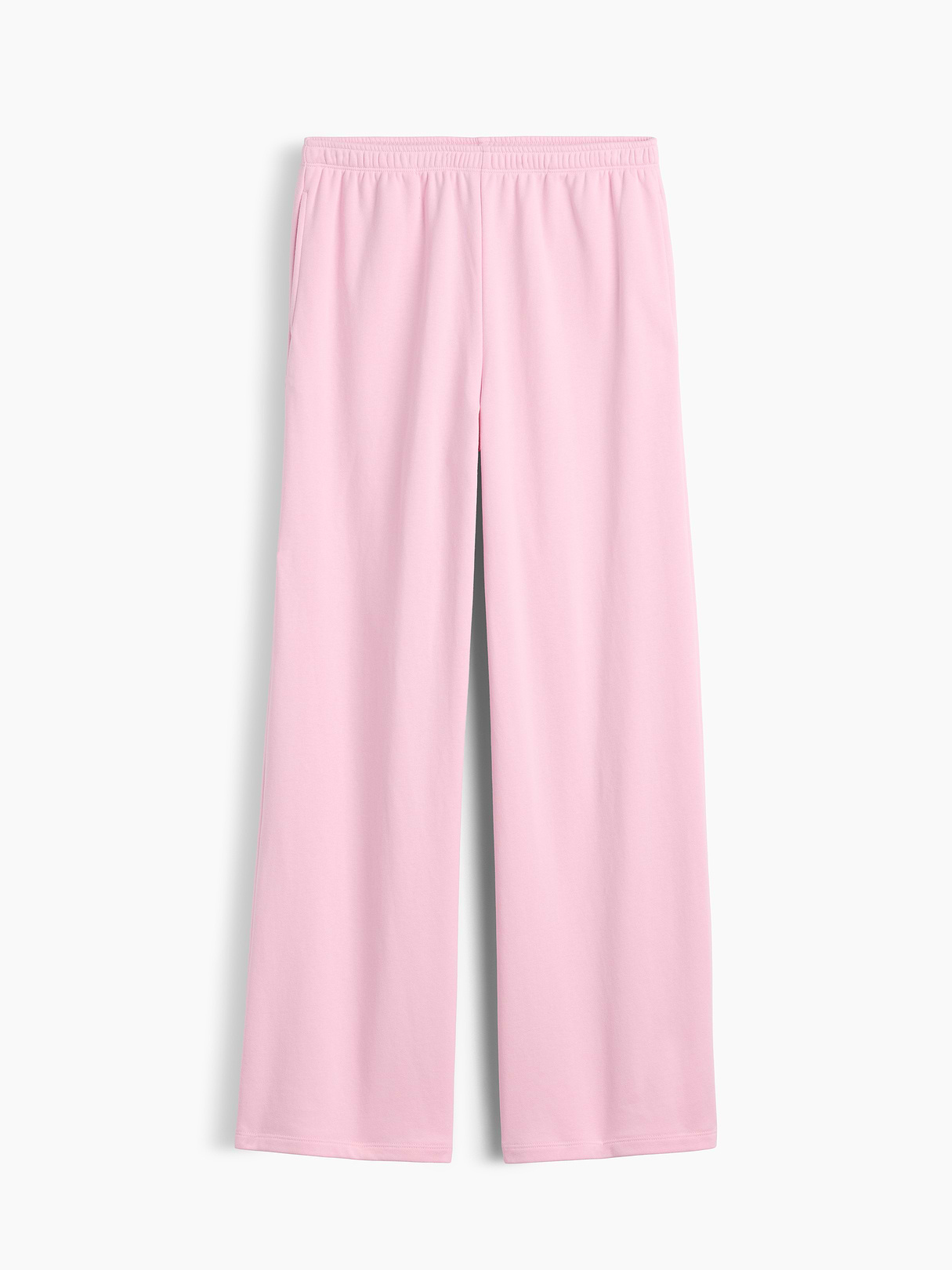 Mid Rise VintageSoft Terry Loose Sweatpants - Light pink