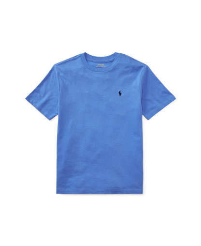 Polo Ralph Lauren Boys' 8-20 Cotton Jersey Crewneck T-Shirt - Scottsdale Blue
