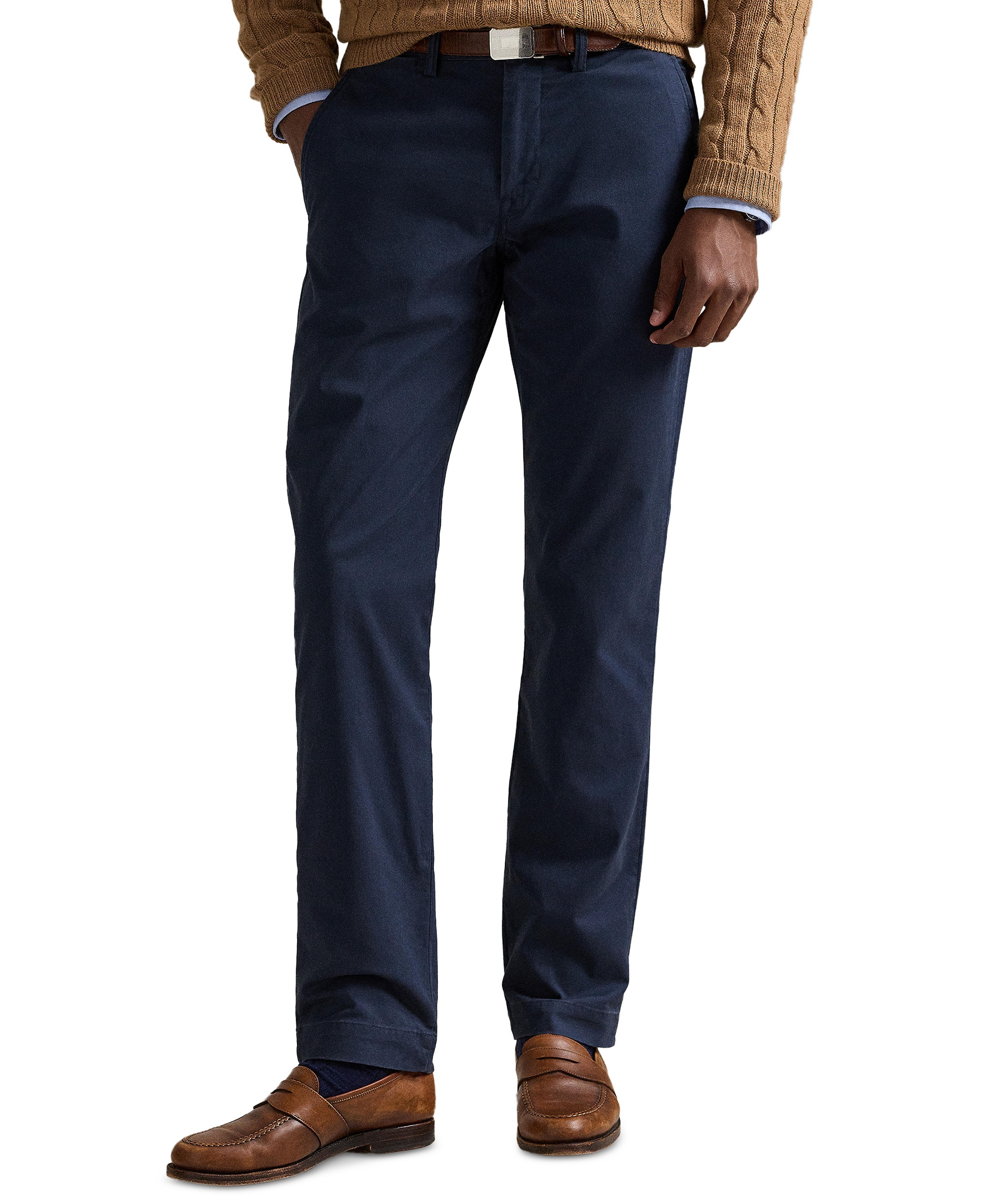 Polo Ralph Lauren Men's Straight-Fit Stretch Chino Pants - Ink