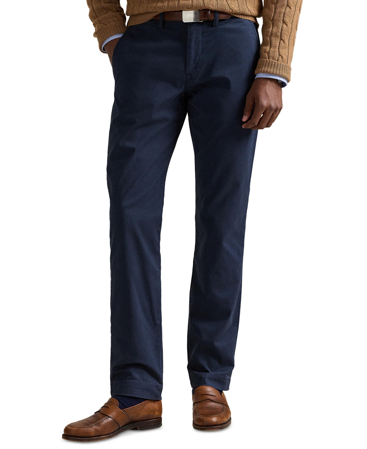 Polo Ralph Lauren Men's Straight-Fit Stretch Chino Pants - Ink