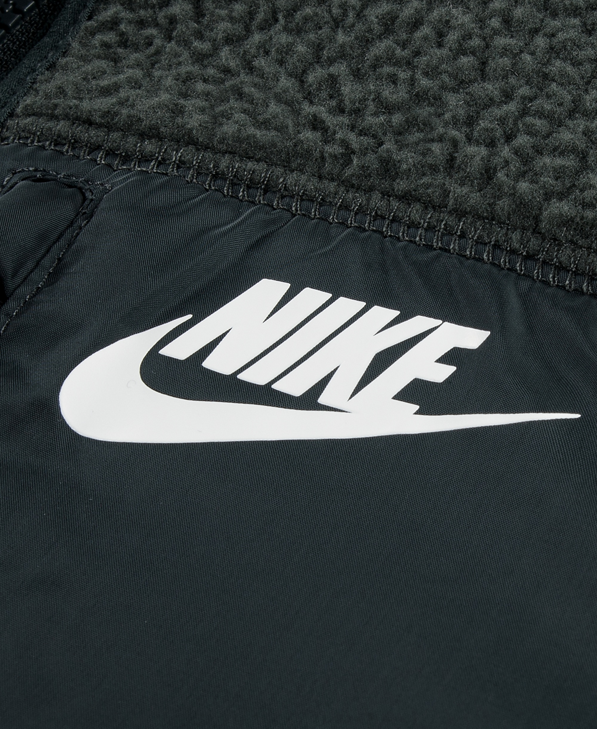 Nike Boys' 4-7 Reversible Faux-Sherpa Hooded Jacket - Camo Green