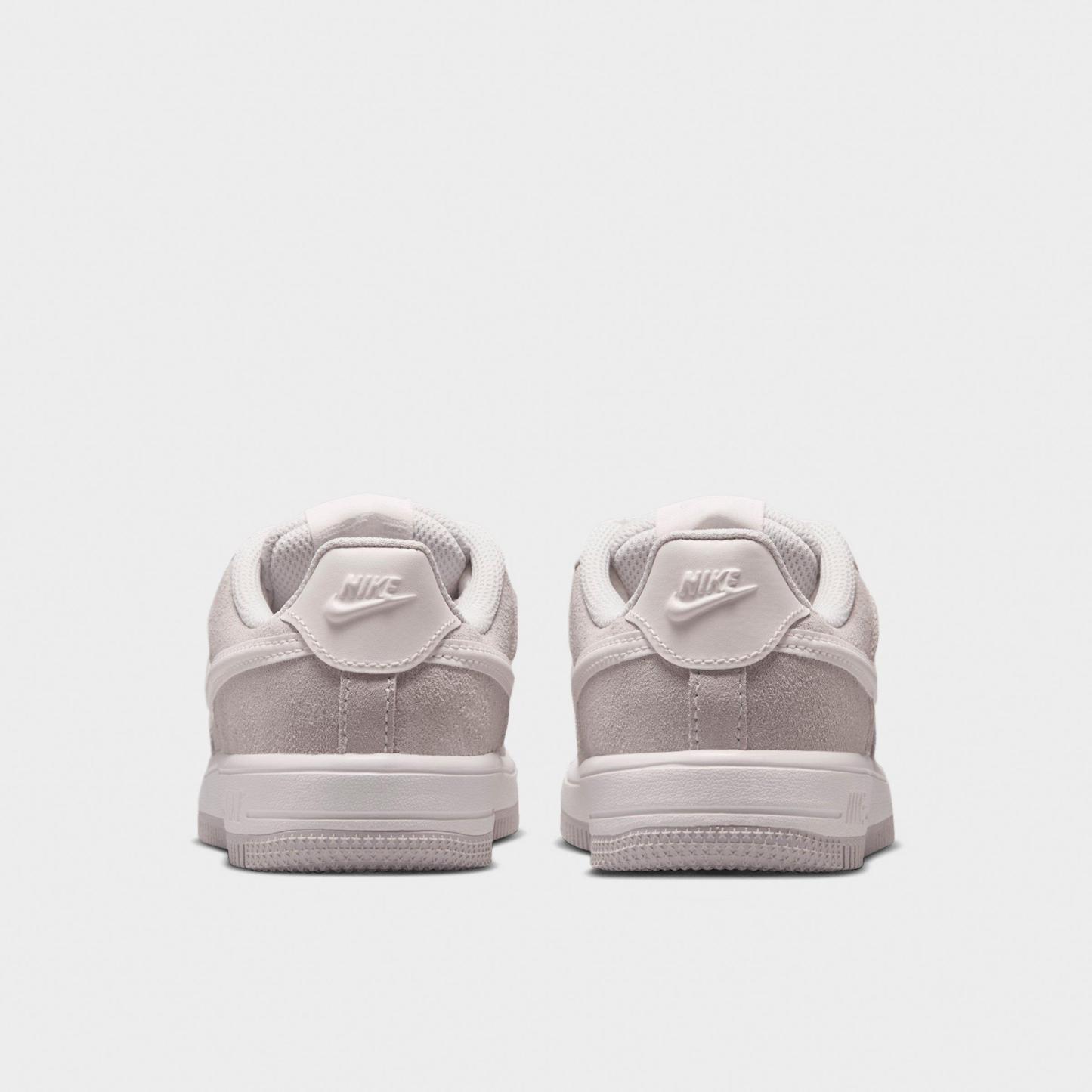 Little Kids' Nithtke Force 1 Low Casual Shoes - Vast Grey/Sail - Back view