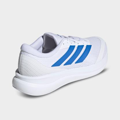 Men's adidas Runfalcon 6 Cloudfoam Running Shoes - Cloud White/Bright Royal/Grey - Back view
