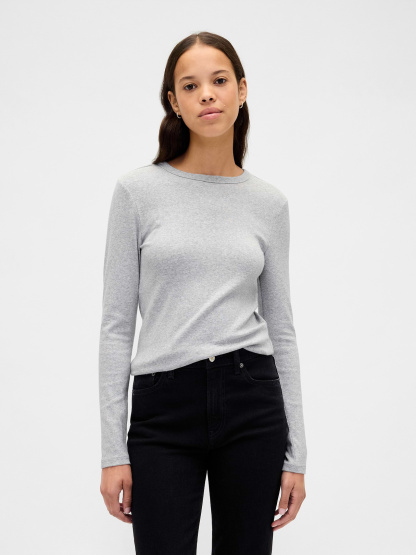 Modern Crewneck T-Shirt - Light heather grey