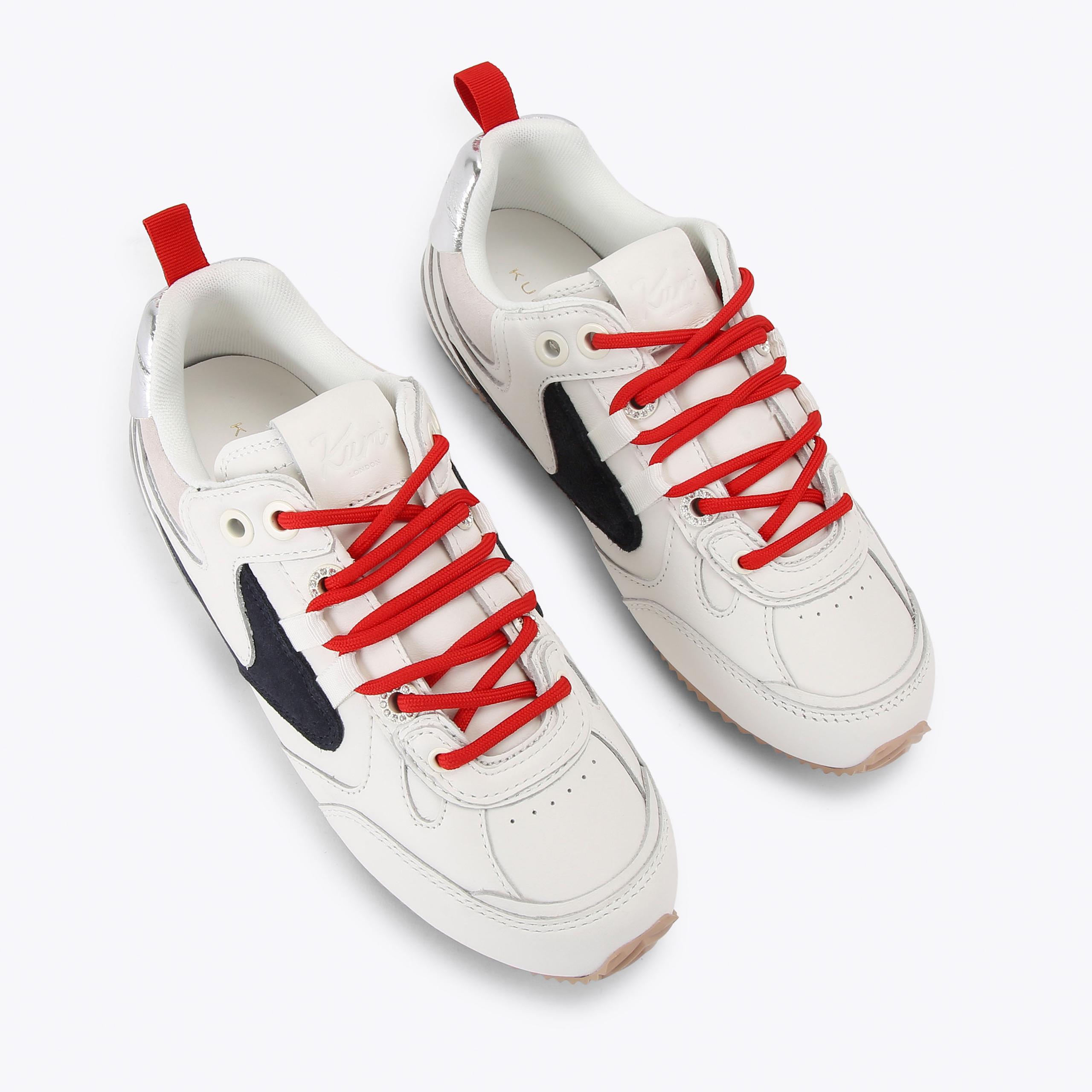 Kurt Geiger London Kurt Slim Runner Sneaker - White - view 3