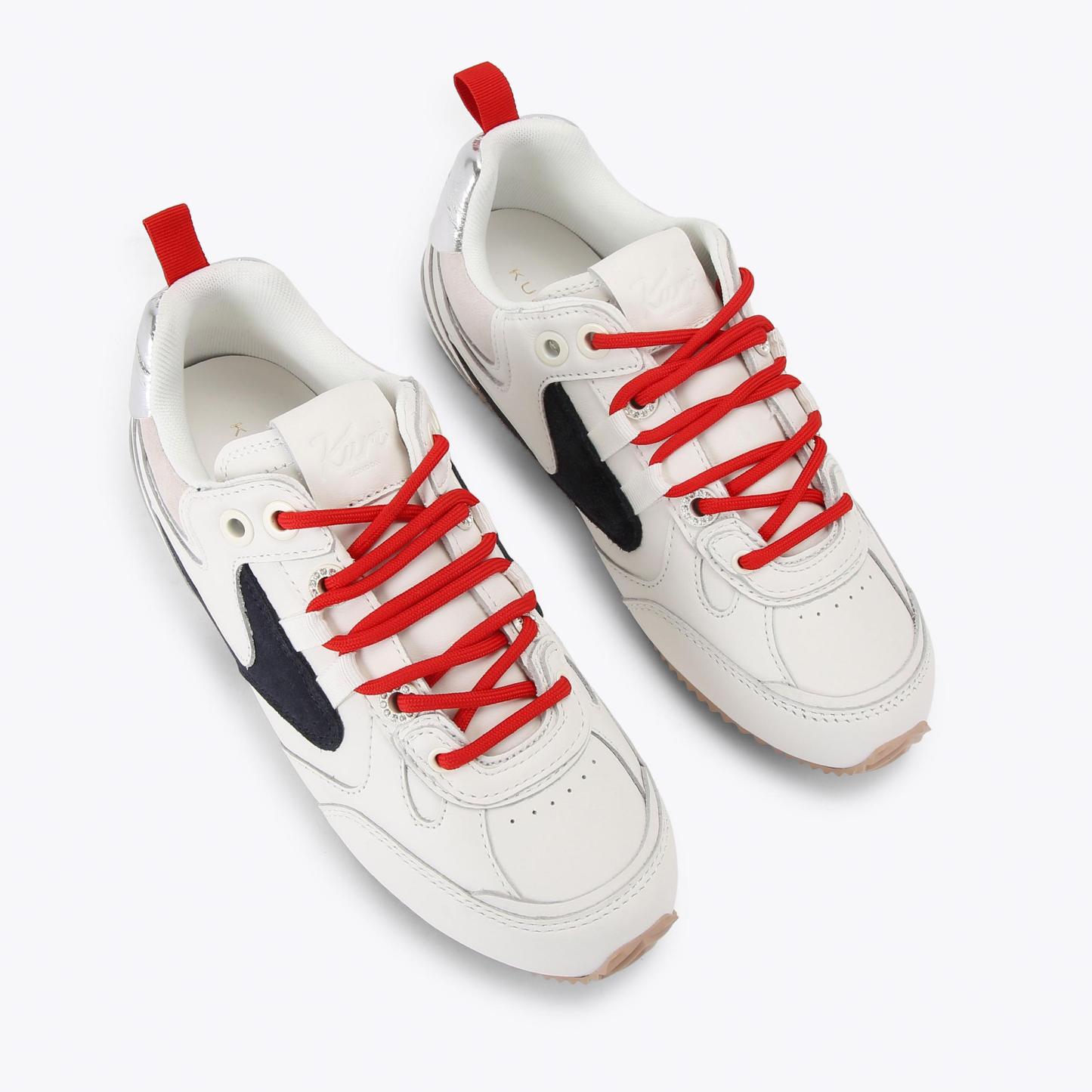 Kurt Geiger London Kurt Slim Runner Sneaker - White - view 3
