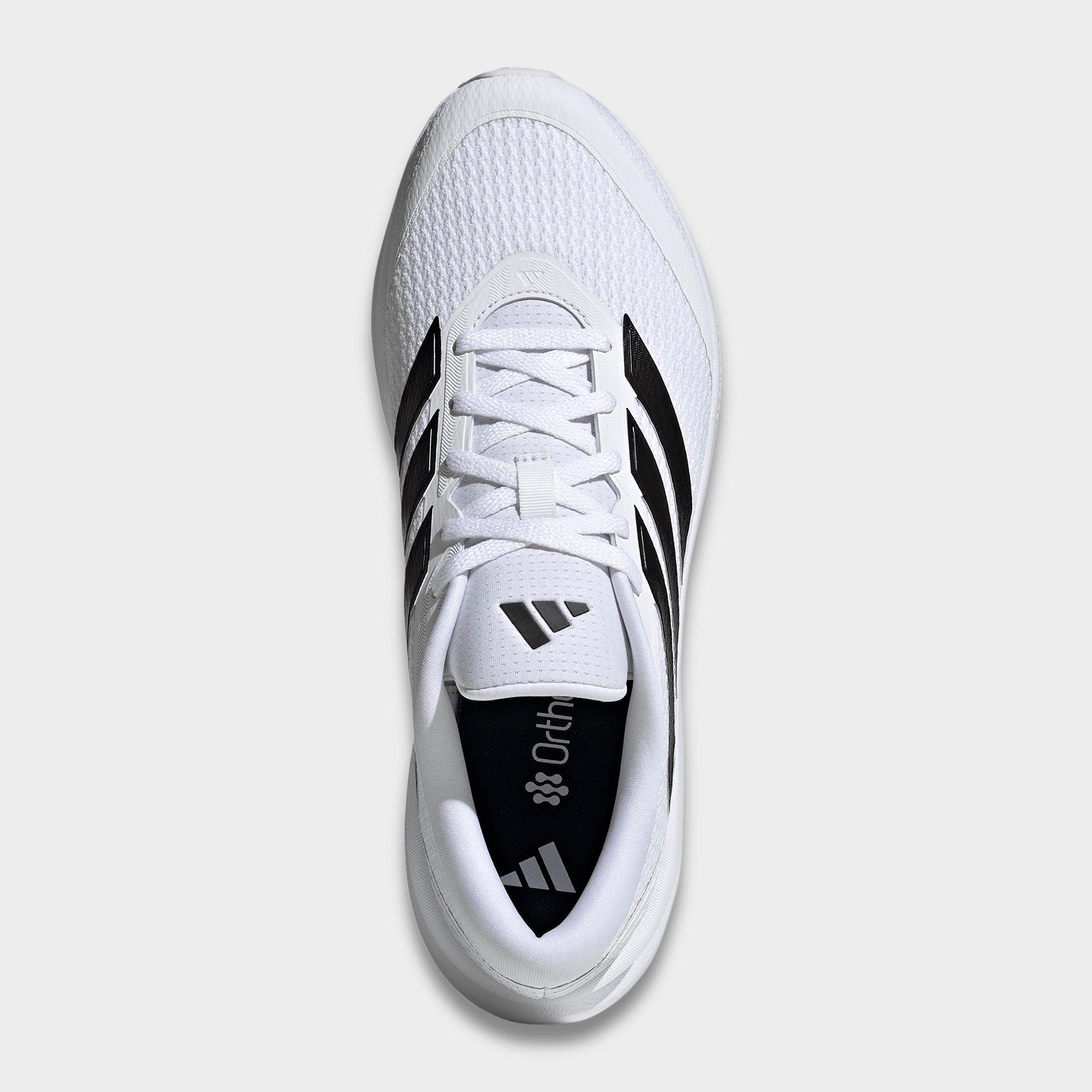 Men's adidas Runfalcon 6 Cloudfoam Running Shoes - Cloud White/Core Black/Grey - Top view