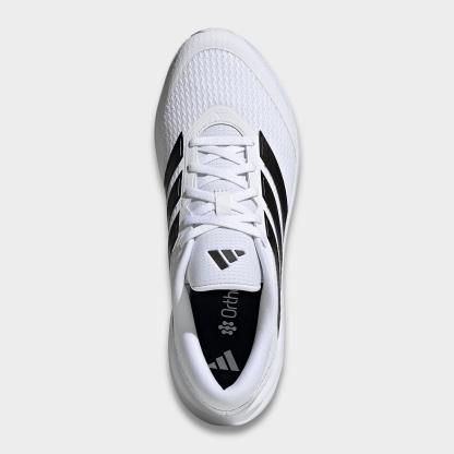 Men's adidas Runfalcon 6 Cloudfoam Running Shoes - Cloud White/Core Black/Grey - Top view