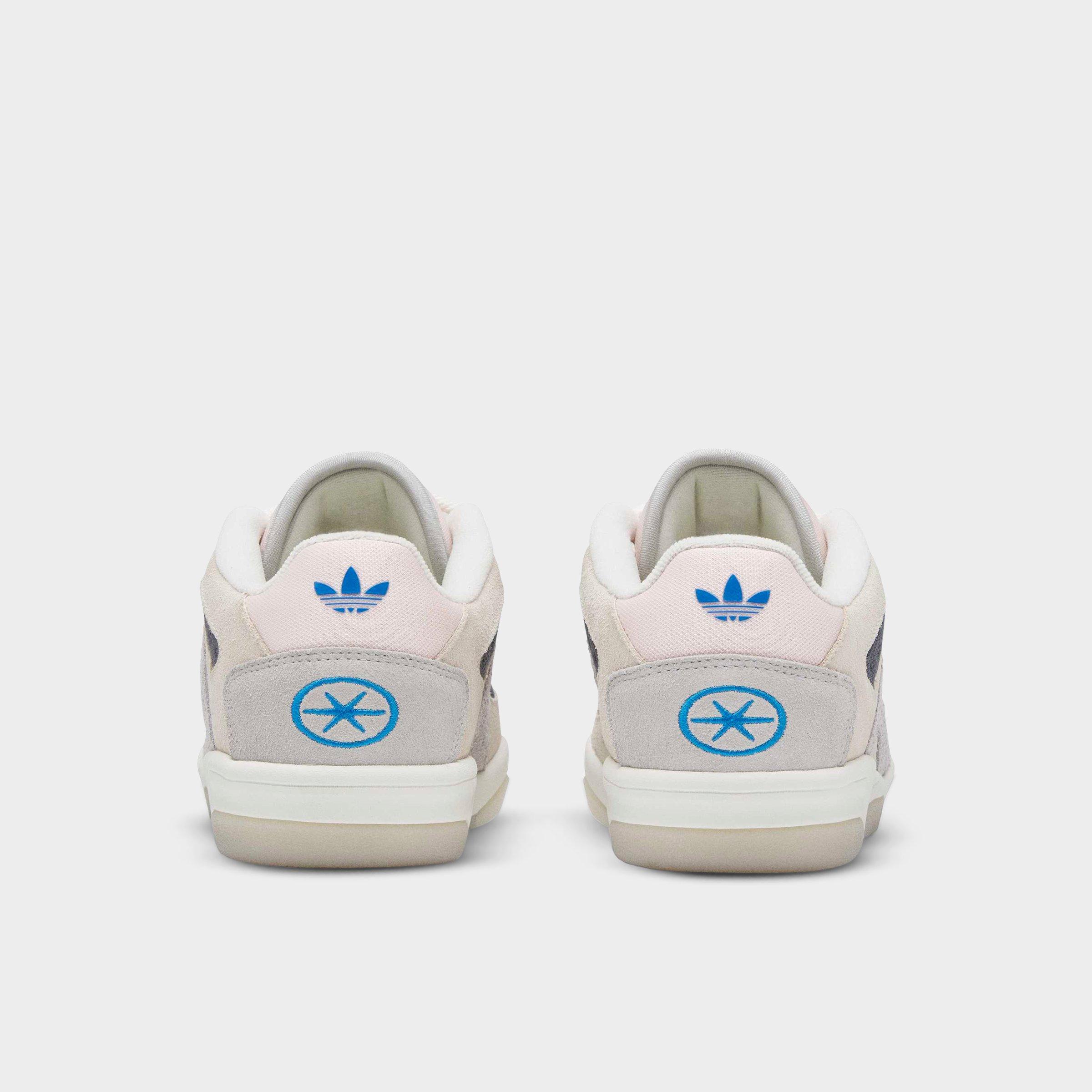 Men's adidas Originals Badbo 1.1 Bad Bunny Casual Shoes - Chalk White/Grey/Pink - Back view