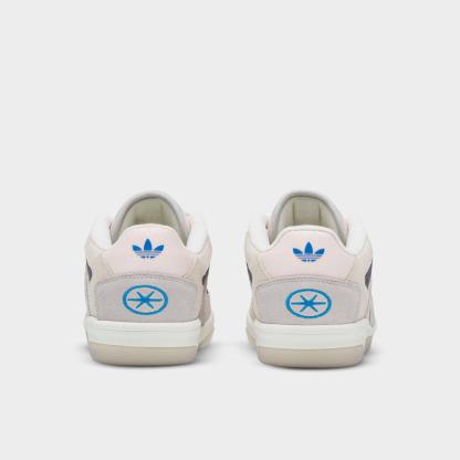 Men's adidas Originals Badbo 1.1 Bad Bunny Casual Shoes - Chalk White/Grey/Pink - Back view