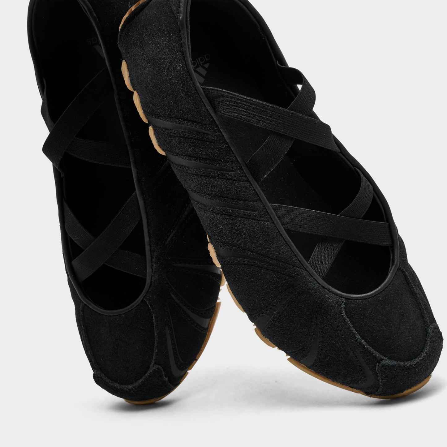 Women's adidas Originals Ghost Sprint Ballet Shoes - Core Black/Core Black/Gum - view 3