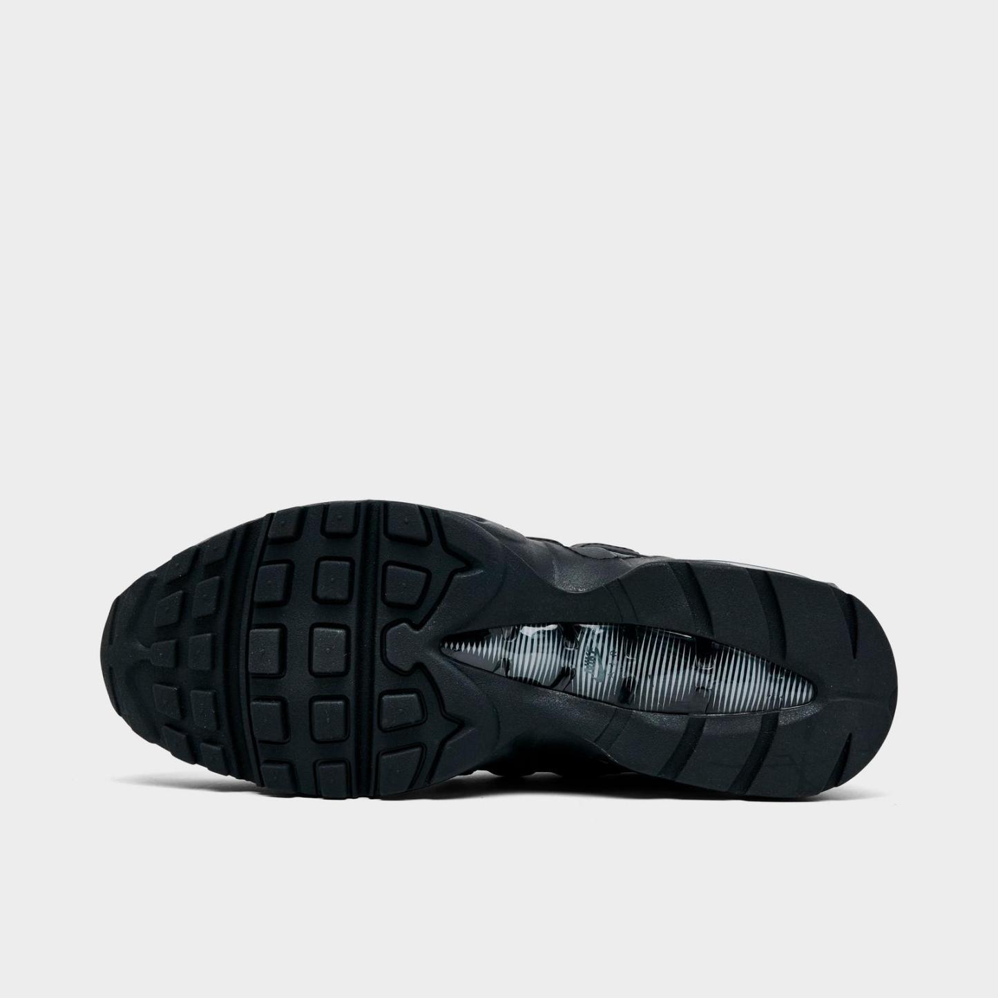 Men's Nike Air Max 95 Big Bubble Casual Shoes - Black/Black/Anthracite/Black