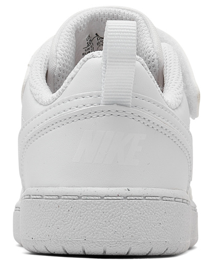 Nike Toddler Court Borough Low Recraft Adjustable Strap Casual Sneakers from Finish Line - White