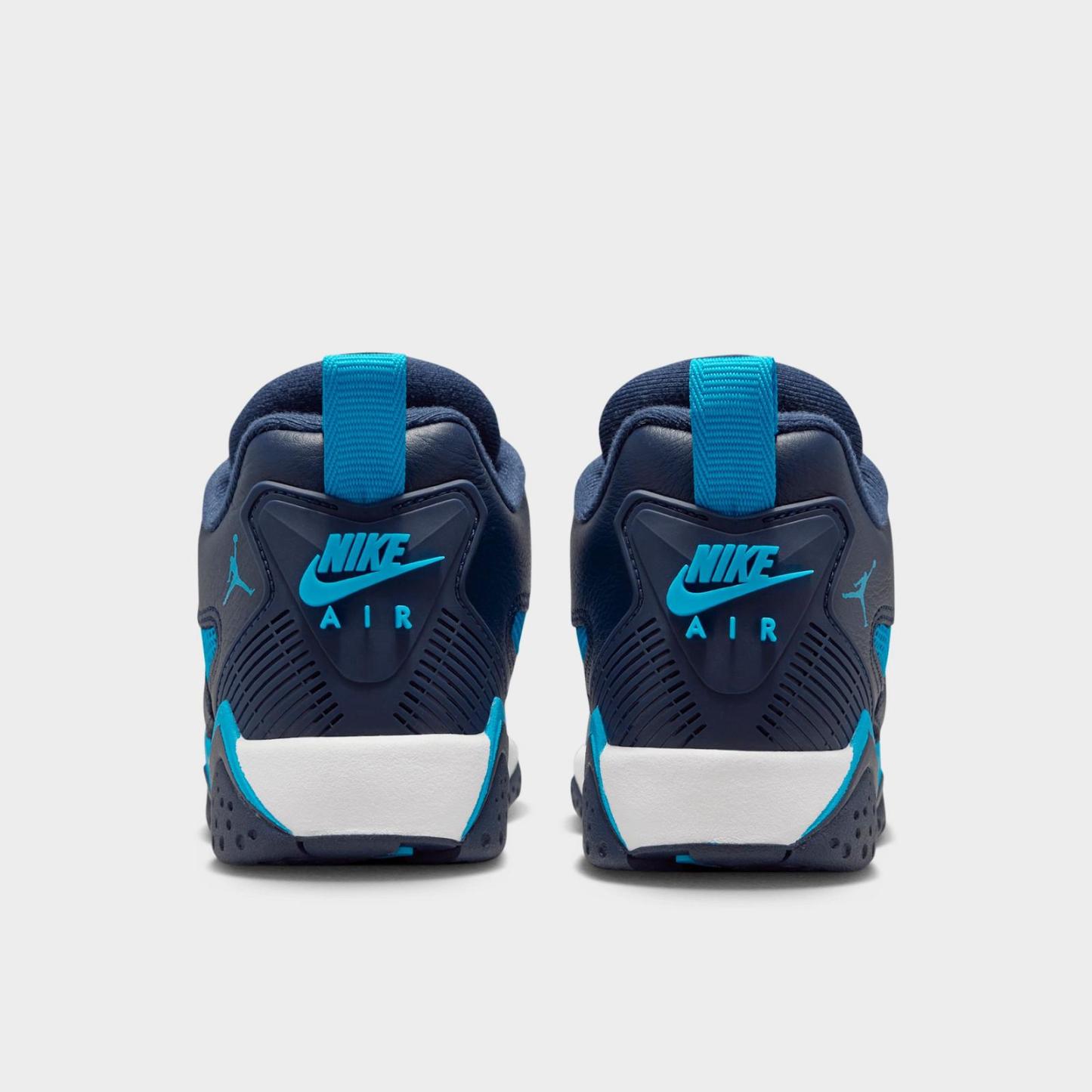 Big Kids' Air Jordan MVP 92 Basketball Shoes - Obsidian/White/Dark Powder Blue - view 4