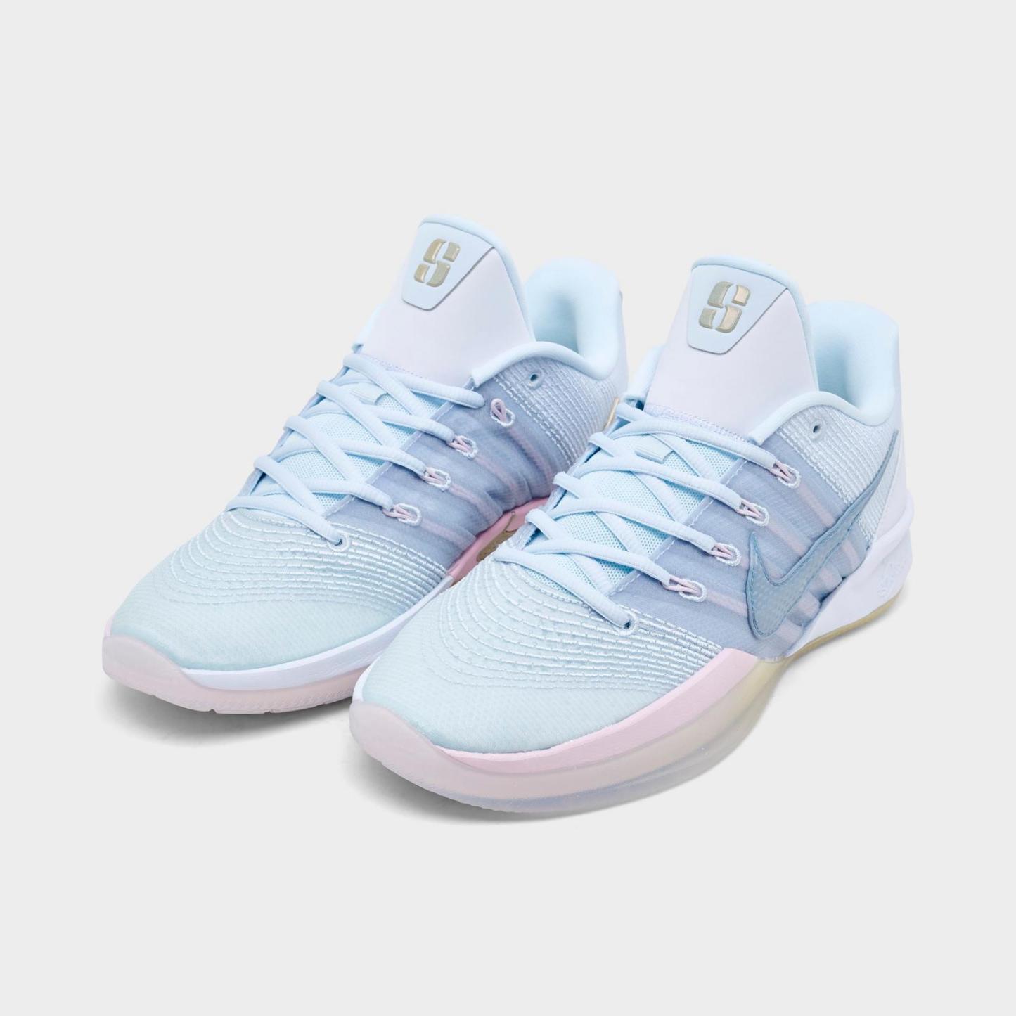 Nike Sabrina 3 Basketball Shoes - White/Football Grey/Bleached Lilac/Dusty Purple