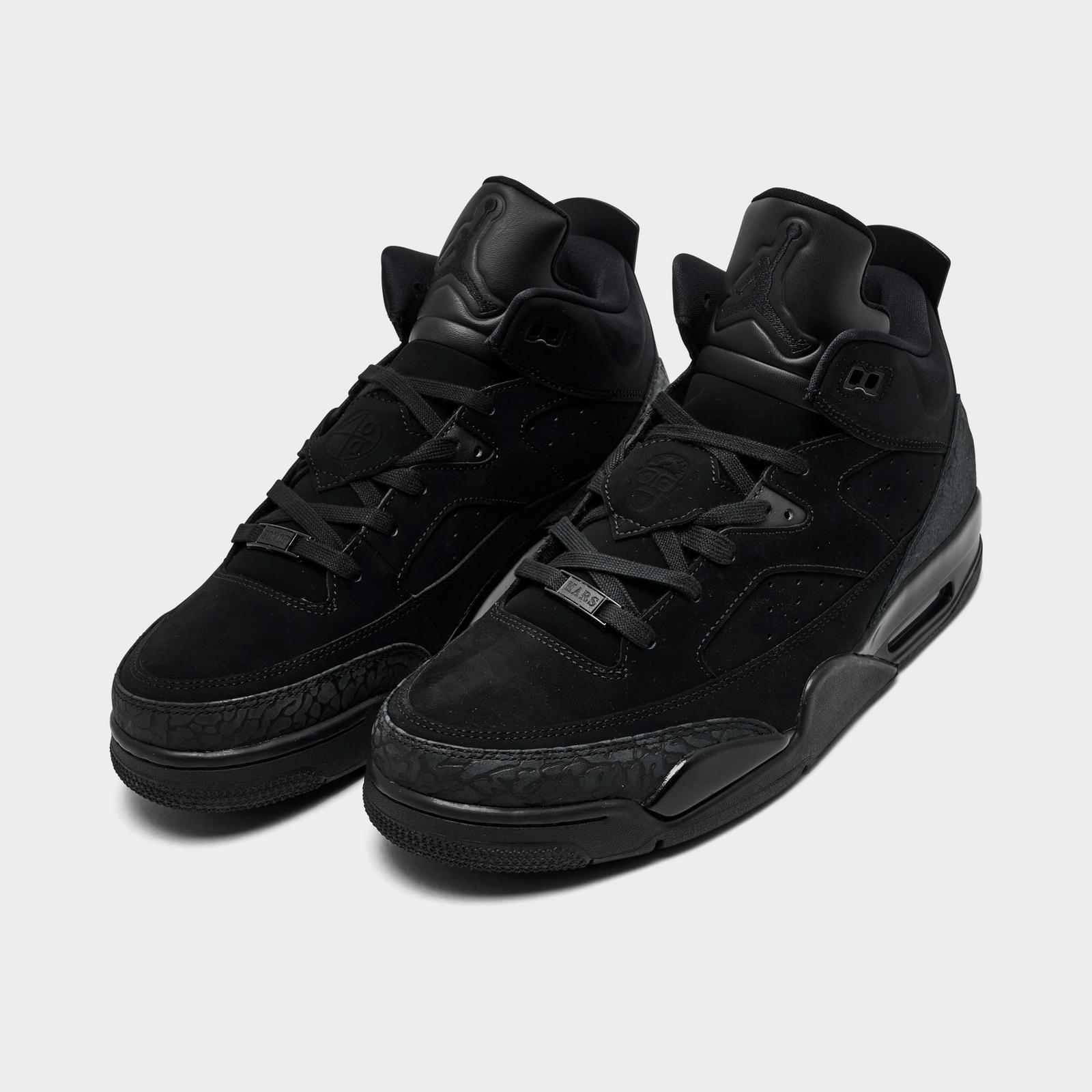 Men's Air Jordan Son of Mars Low Casual Shoes - Black/Black/Dark Smoke Grey - view 2